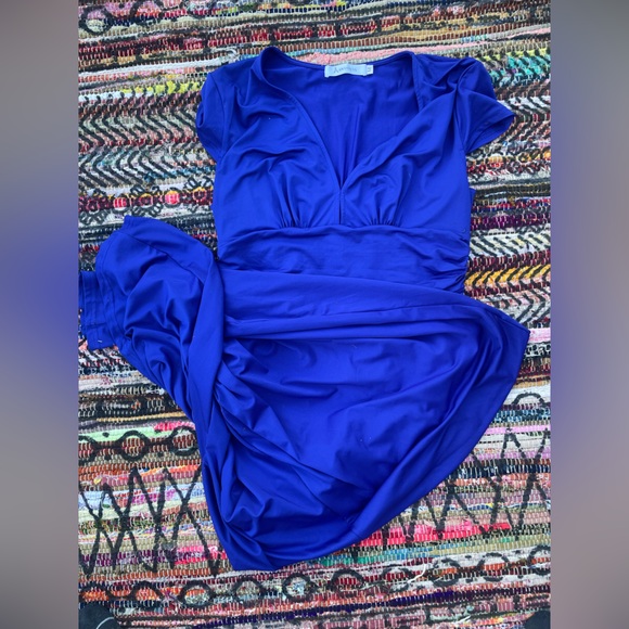 Royal Blue Maxi Dress - Picture 3 of 3